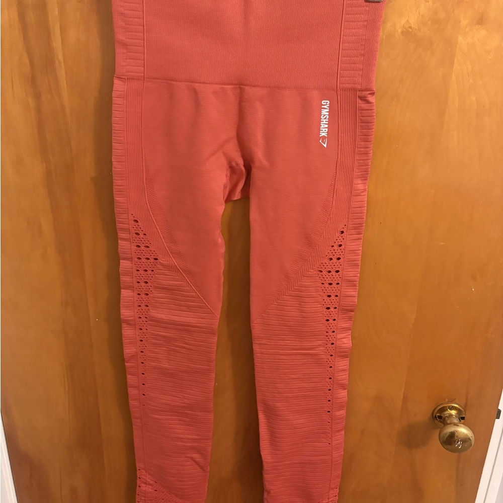 Gymshark Salmon Pink Seamless Leggings